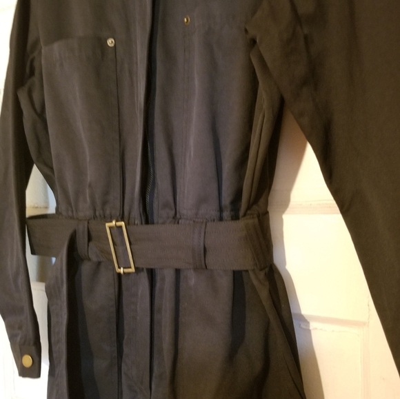 Zara Black Boilersuit / Flightsuit / Jumpsuit Size M - Picture 4 of 5